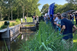 Feestelijke oplevering van werkzaamheden Meerschapsboerderij en Hoornsedijk